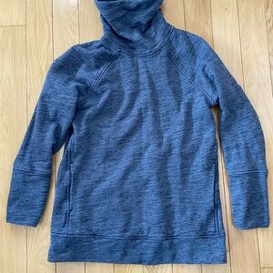 Grey Lululemon Cowl Neck Pullover Sweater
